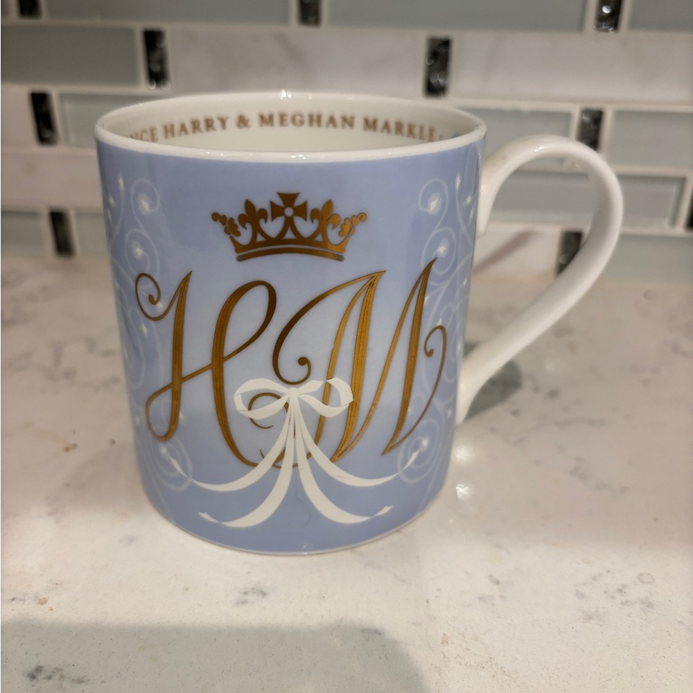 Harry & Meghan royal wedding china coffee cup